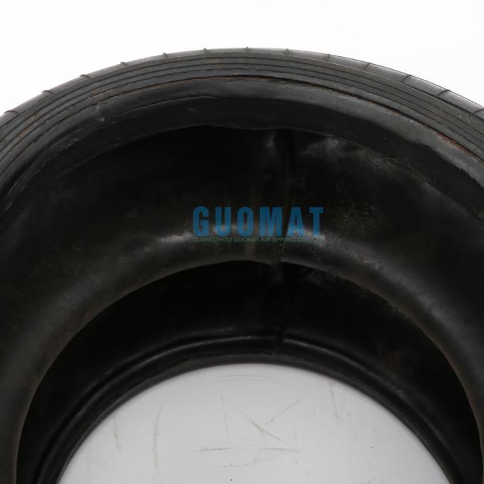 350255h-2 Flange Connection Double Convoluted Rubber Bellows / Không khí mùa xuân Isolator W/O Rings