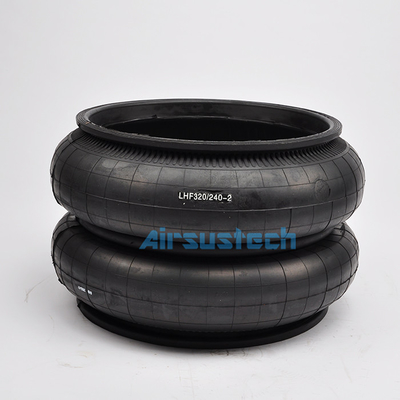 LHF320 / 240-2 Lò xo không khí 2 Ống thổi khí bằng cao su kết nối cho máy giặt cách ly vệ sinh